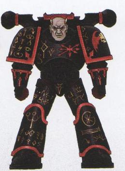 Chaos Space Marine der Brüder der Finsternis